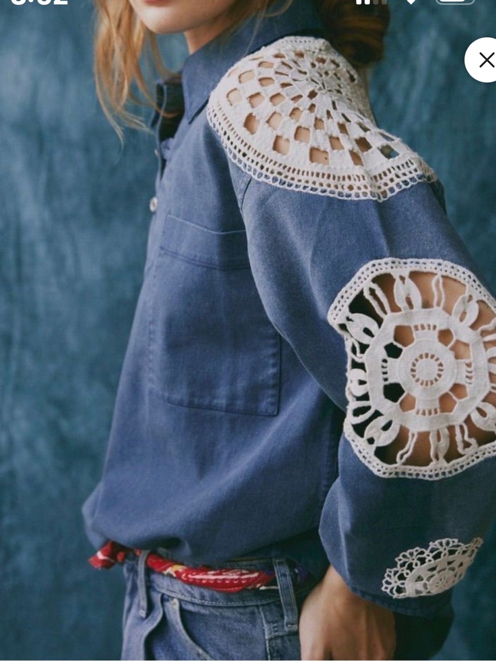 Free People - We The Free Crochet Top. Size XSmall. NWT!!! $168 Retail!!!